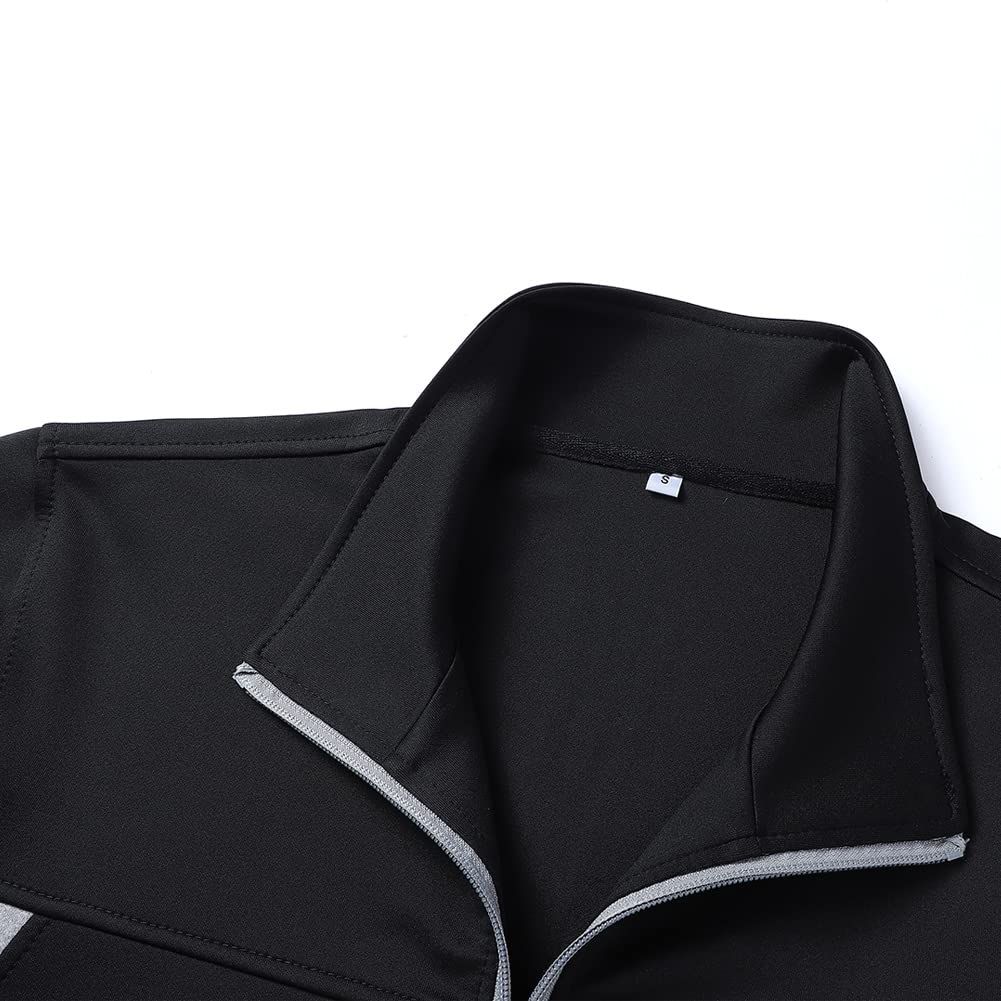 Men's Casual Athletic Tracksuit Long Sleeve Sweatsuit Set Full Zip Running Jacket and Pants 2 Piece Outfits