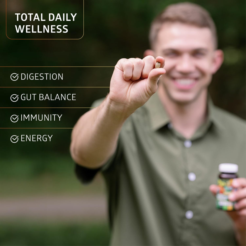 Number One Nutrition USDA Organic and Easy-to-Take Super Greens, Better Than Powder Fruits & Veggies Supplement with 28 Superfood Ingredients Like Alfalfa, Beet Root and Ginger, 60 Tablets