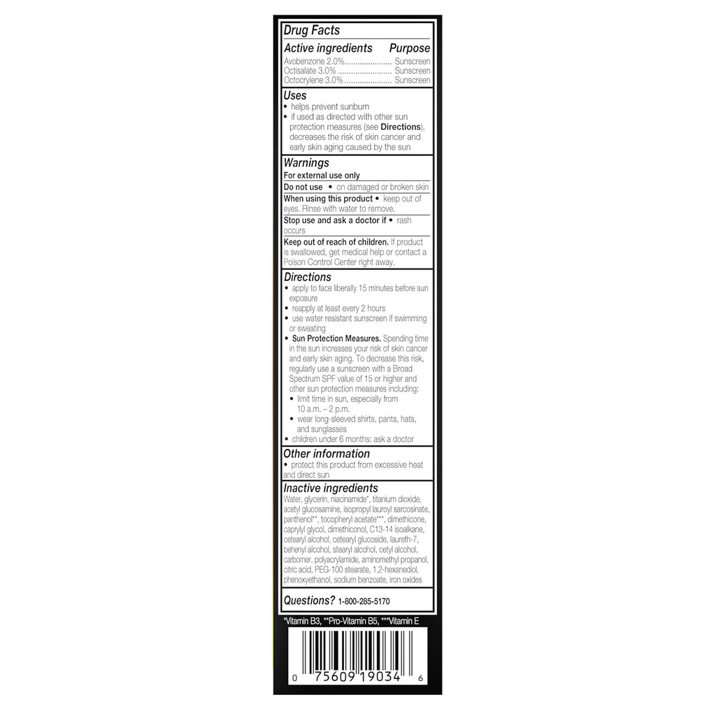 Olay Total Effects Tone Correcting Face Moisturizer with Sunscreen SPF 15, Light to Medium 1.7 Ounces