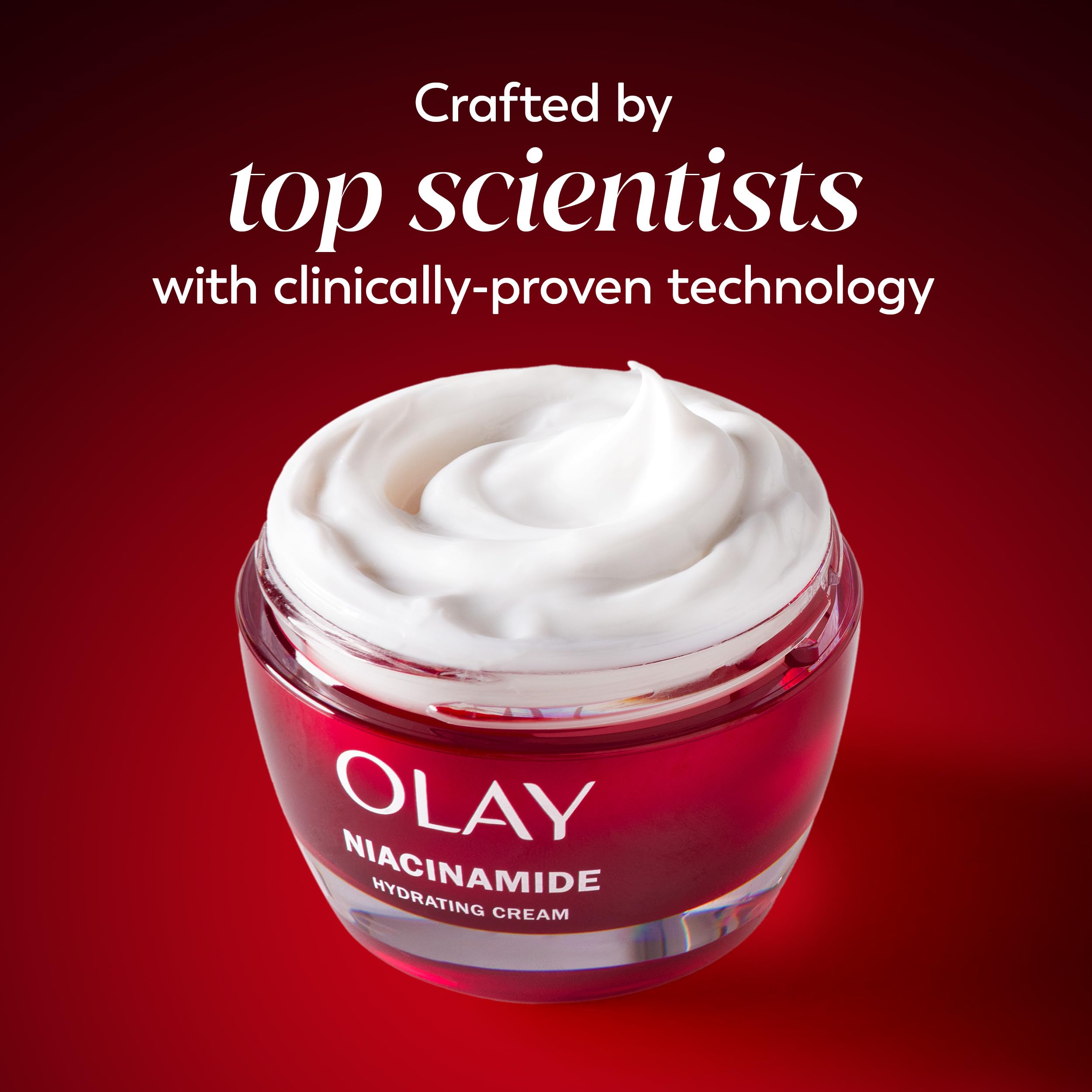 Olay Regenerist Radiance Niacinamide Face Moisturizer: Strong & Firm Cream for Women - Anti-Aging, Anti-Wrinkle, Hydrating & Skin Firming - 2 Oz