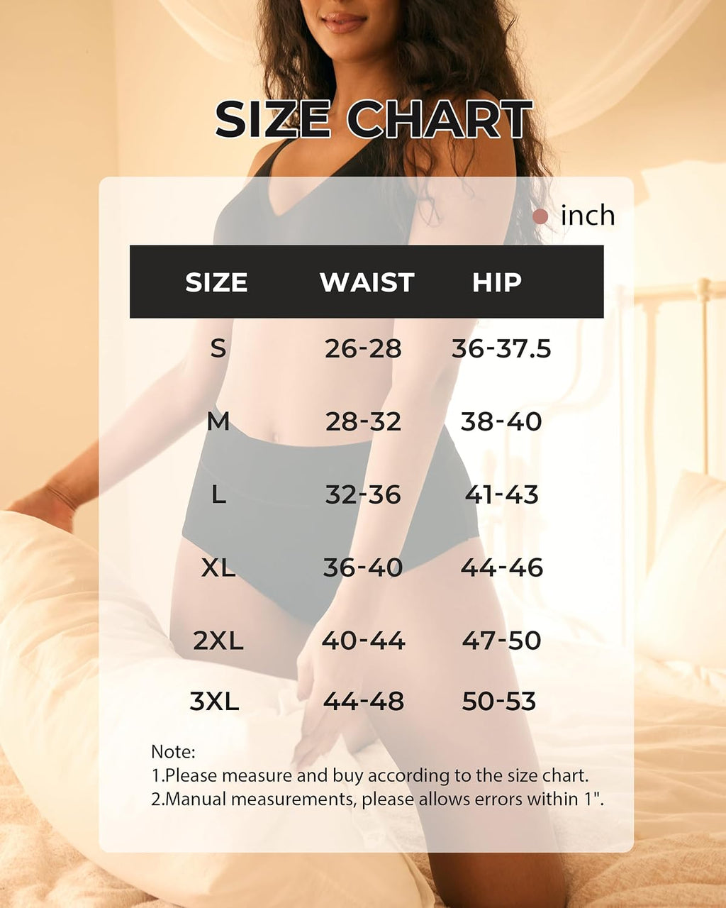 BAMBOO COOL Women's Underwear High Waisted Briefs Full Coverage Soft and Breathable Panties, 5-Pack