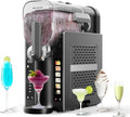 Slushie Machine for Home, 88 oz Slushy Machine, No Ice Needed Frozen Drink Maker with 6 Presets, Quiet, Auto-Clean, LED Display, Black, Perfect for Margaritas, Frappés, Milkshakes and More