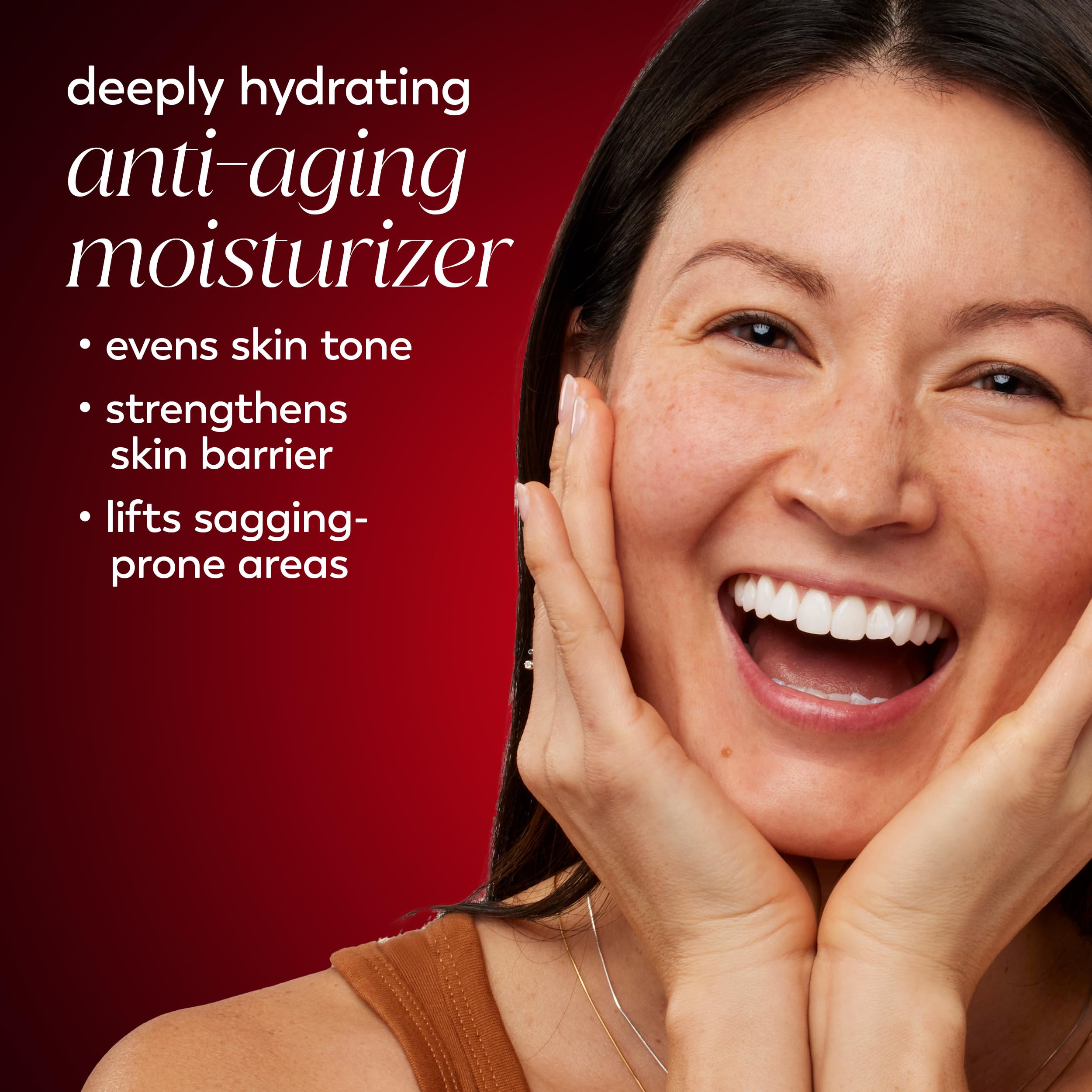 Olay Regenerist Radiance Niacinamide Face Moisturizer: Strong & Firm Cream for Women - Anti-Aging, Anti-Wrinkle, Hydrating & Skin Firming - 2 Oz